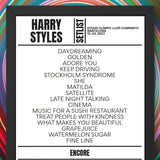 Harry Styles Barcelona July 12, 2023 Replica Setlist - Setlist