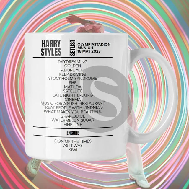 Harry Styles Munich May 2023 Setlist Mug - Setlist