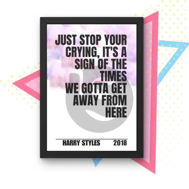 Harry Styles Sign Of The Times Lyrics - Setlist