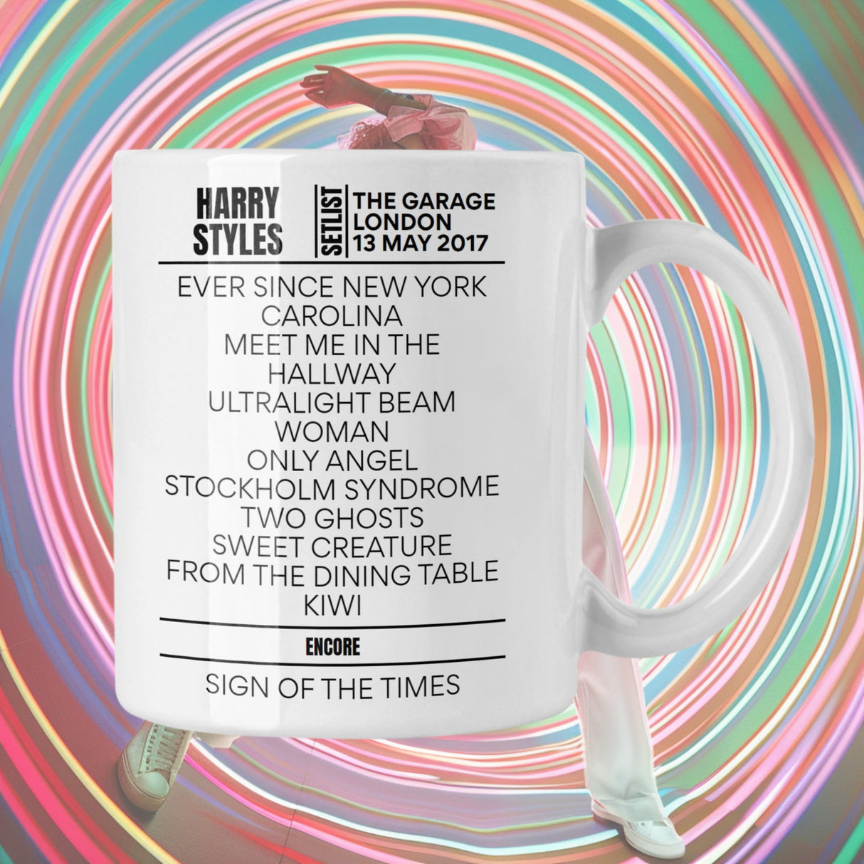 Harry Styles The Garage London May 13 2017 Setlist Mug - Setlist