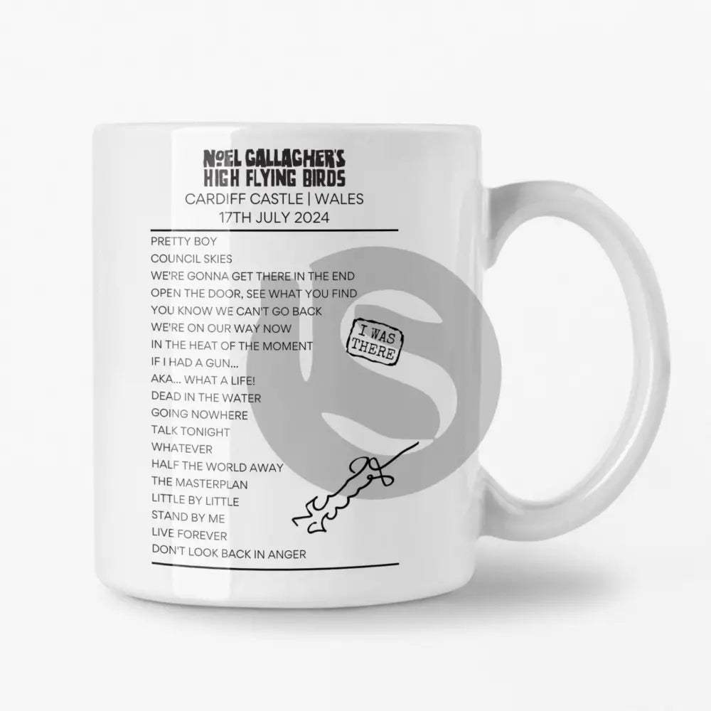 IDLES Cardiff July 2024 Setlist Mug - Setlist