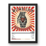 Incubus - Light Grenades (2006) Poster - Setlist