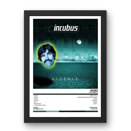 Incubus - S.C.I.E.N.C.E. (1997) Poster - Setlist