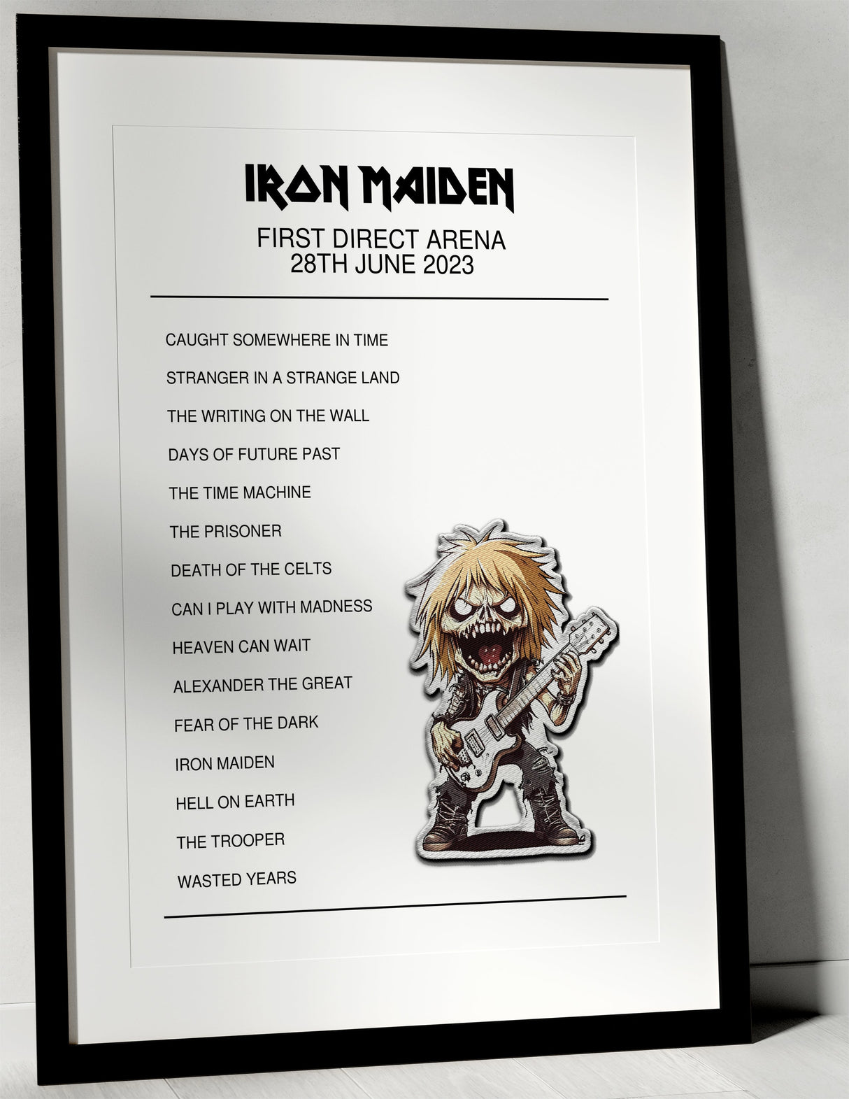 Iron Maiden 28th June 2023 First Direct Arena Leeds I Was There - Setlist