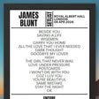 James Blunt Royal Albert Hall London 9 April 2024 Setlist - Setlist