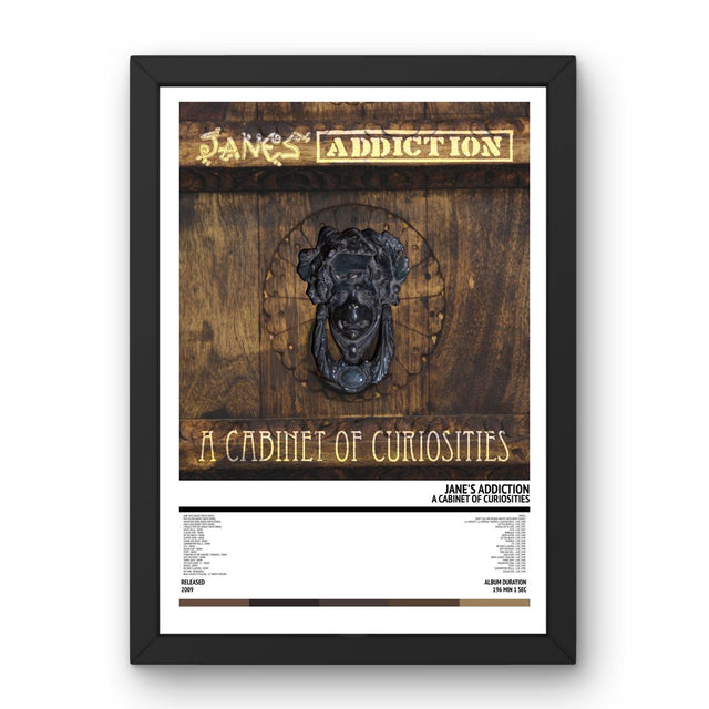 Jane's Addiction - A Cabinet of Curiosities (2009) Poster - Setlist