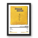 Kaiser Chiefs - Education, Education, Education & War (2014) Poster - Setlist