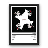 Kasabian - Velociraptor! (2011) Poster - Setlist