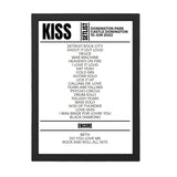 KISS Download Festival 2022 Replica Setlist - Setlist