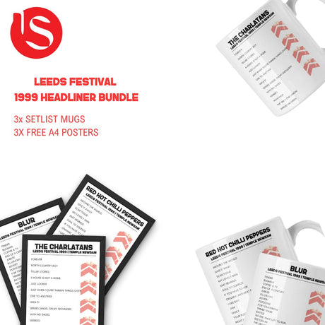 Leeds Festival 1999 Headliners Bundle - Setlist