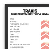 Leeds Festival 2001 Setlist Poster Bundle - Setlist