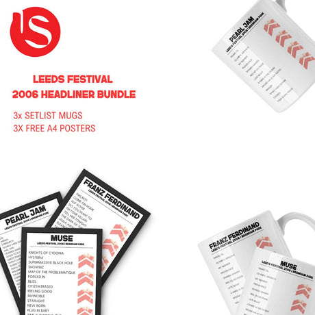 Leeds Festival 2006 Headliners Bundle - Setlist