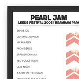 Leeds Festival 2006 Headliners Bundle - Setlist