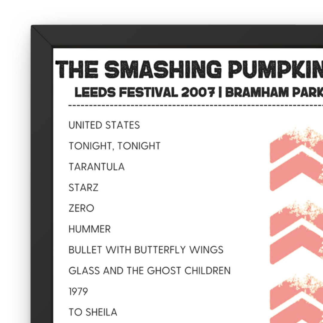 Leeds Festival 2007 Headliners Bundle - Setlist