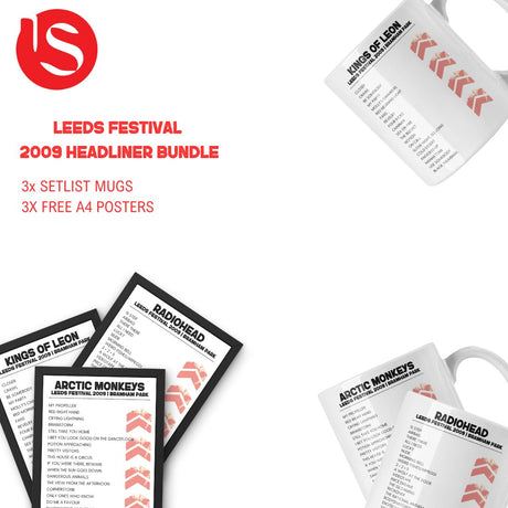 Leeds Festival 2009 Headliners Bundle - Setlist