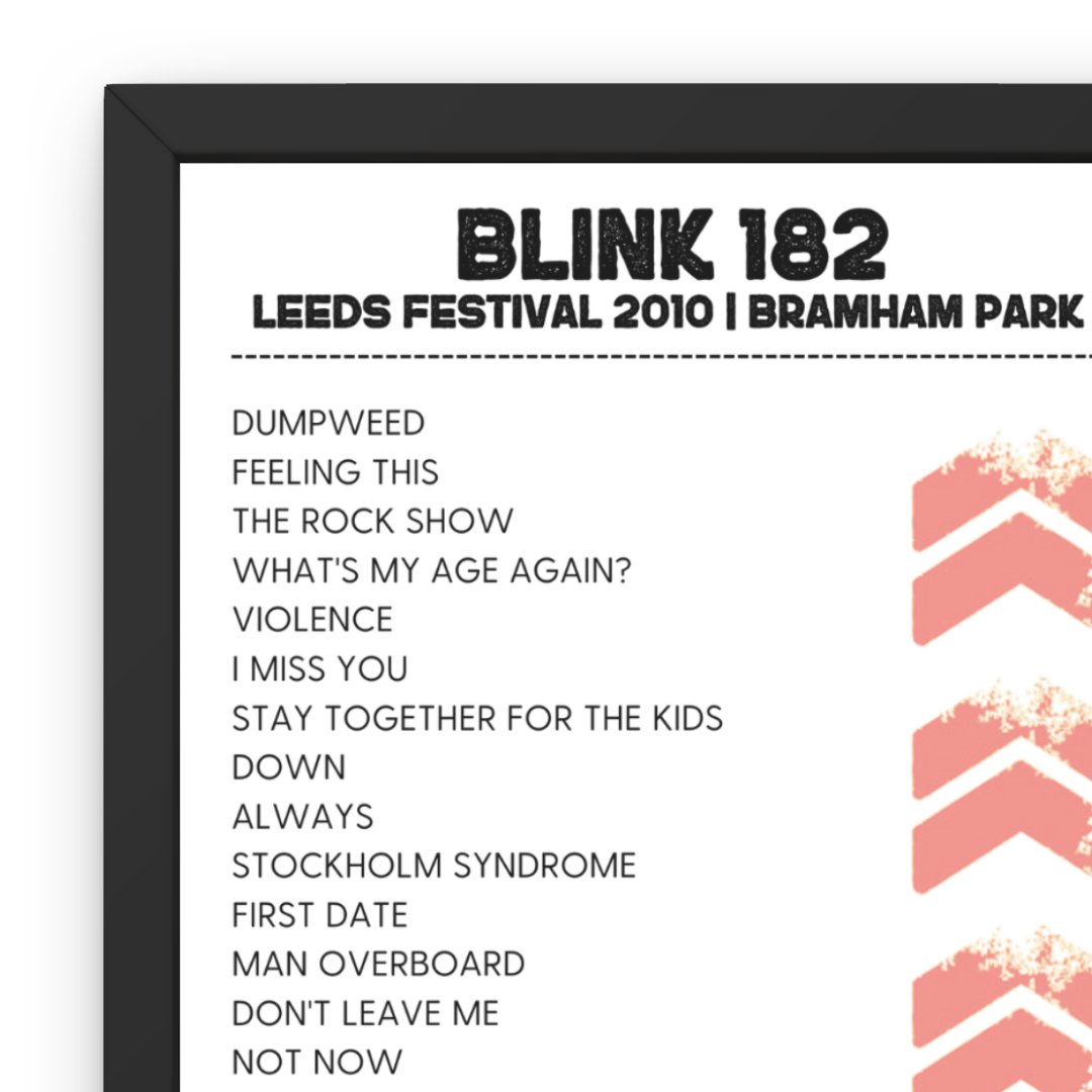 Leeds Festival 2010 Headliners Bundle - Setlist