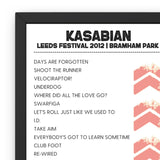 Leeds Festival 2012 Headliners Bundle - Setlist