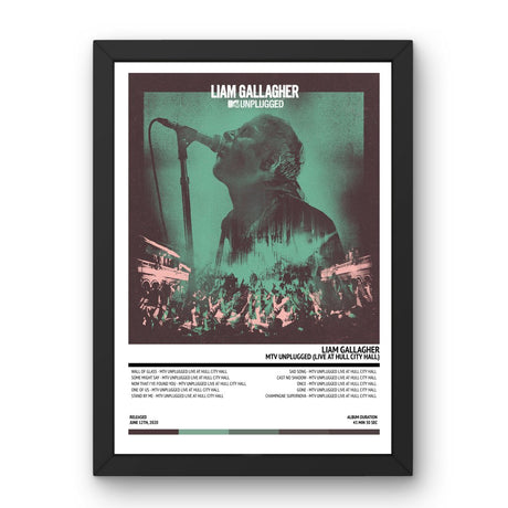 Liam Gallagher - MTV Unplugged (Live At Hull City Hall) (2020) Poster - Setlist