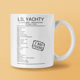 Lil Yachty Birmingham May 2024 Replica Setlist Mug - Setlist