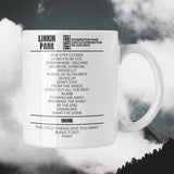 Linkin Park Castle Donington June 09, 2007 Replica Setlist Mug - Setlist