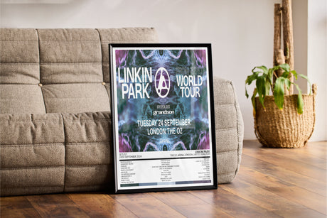 Linkin Park From Zero World Tour The O2 Arena London 24th September 2024 - Setlist Tour Poster - Setlist