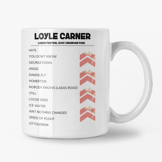 Loyle Carner Leeds Festival 2023 Setlist Mug - Setlist