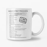 Manic Street Preachers Bournemouth December 2007 Setlist Mug - Setlist