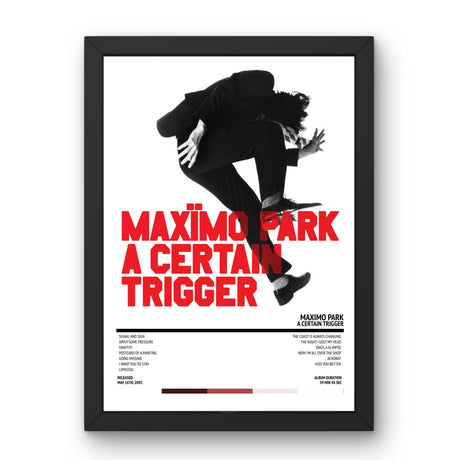 Maximo Park - A Certain Trigger (2005) Poster - Setlist