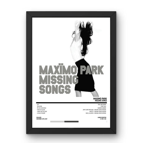 Maximo Park - Missing Songs (2007) Poster - Setlist