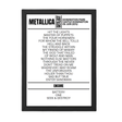 Metallica Download Festival 2012 Replica Setlist - Setlist