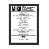 MIKA London July 2022 Setlist - Setlist