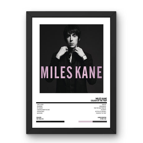 Miles Kane - Colour Of The Trap (2011) Poster - Setlist