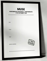 Muse 17th October 1999 Portsmouth Guildhall Portsmouth - Alternate - Setlist