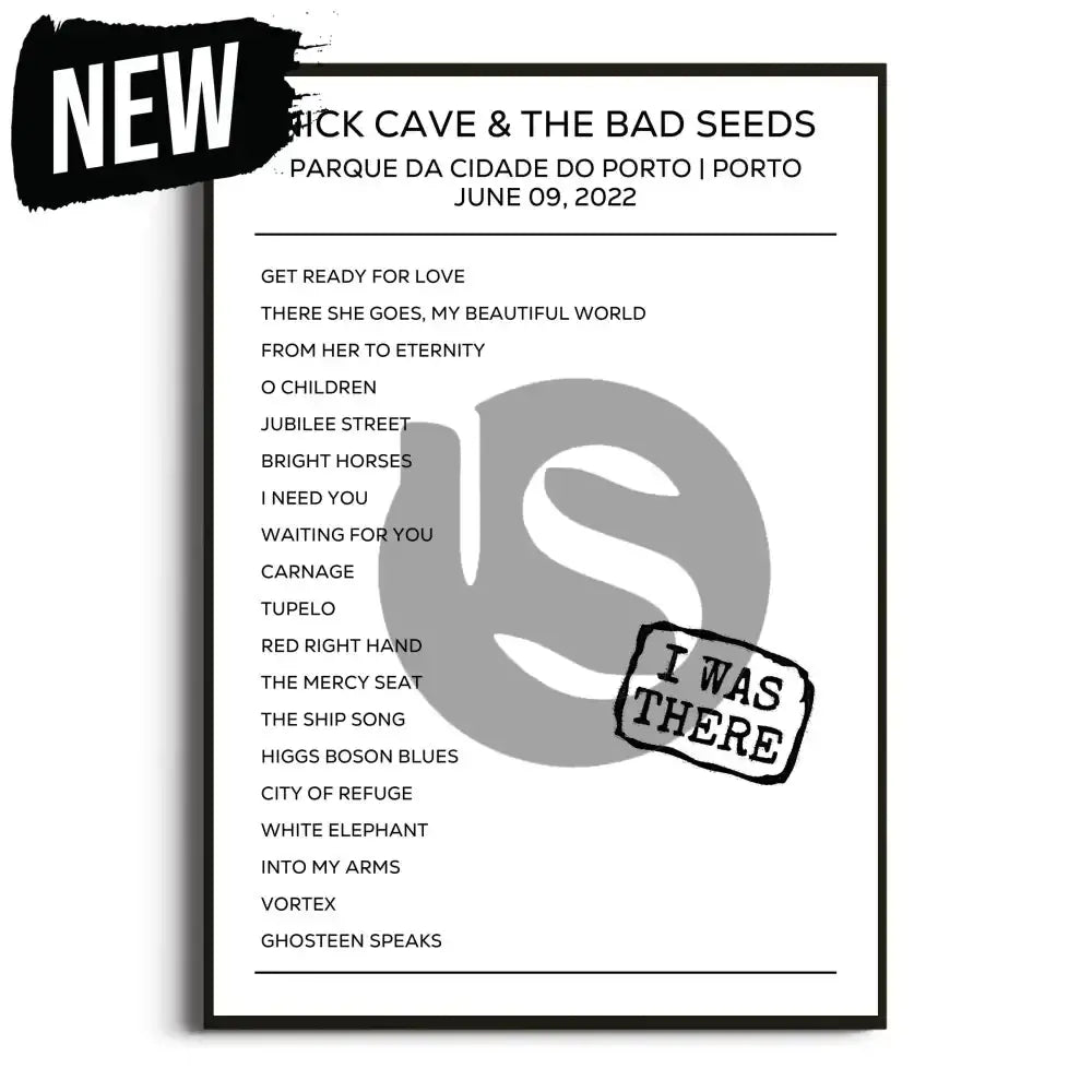 Nick Cave & the Bad Seeds Porto 9th June 2022 Setlist - I Was There - Setlist