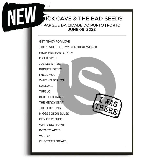 Nick Cave & the Bad Seeds Porto 9th June 2022 Setlist - I Was There - Setlist