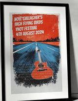 Noel Gallagher's High Flying Birds UK 2024 - Tour Poster By Setlist - Setlist