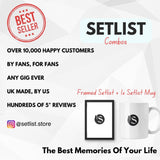 Nothing But Thieves Bournemouth November 2023 Replica Setlist - Setlist