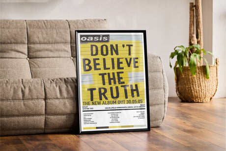 Oasis Don't Believe the Truth Carling Apollo Hammersmith London 26th May 2005 - Setlist Tour Poster - Setlist