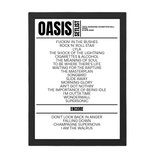 Oasis Setlist 03-04-2009-Taipei - Setlist