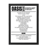 Oasis Setlist 07-04-2009-Islands District - Setlist