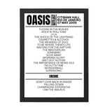 Oasis Setlist 07-05-2009-Rio de Janeiro - Setlist