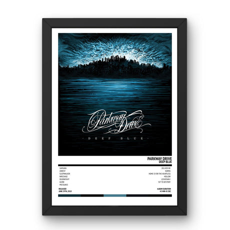 Parkway Drive - Deep Blue (2010) Poster - Setlist