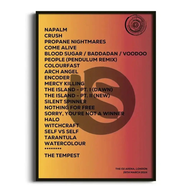 Pendulum London 29th March 2024 - Gig Setlist - Setlist