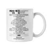 Pierce The Veil Manchester April 6 2024 Setlist Mug - Setlist