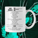 Sam Fender Birmingham March 27, 2022 Replica Setlist Mug - Setlist