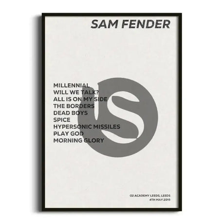 Sam Fender Leeds 4th May 2019 - Gig Setlist - Setlist