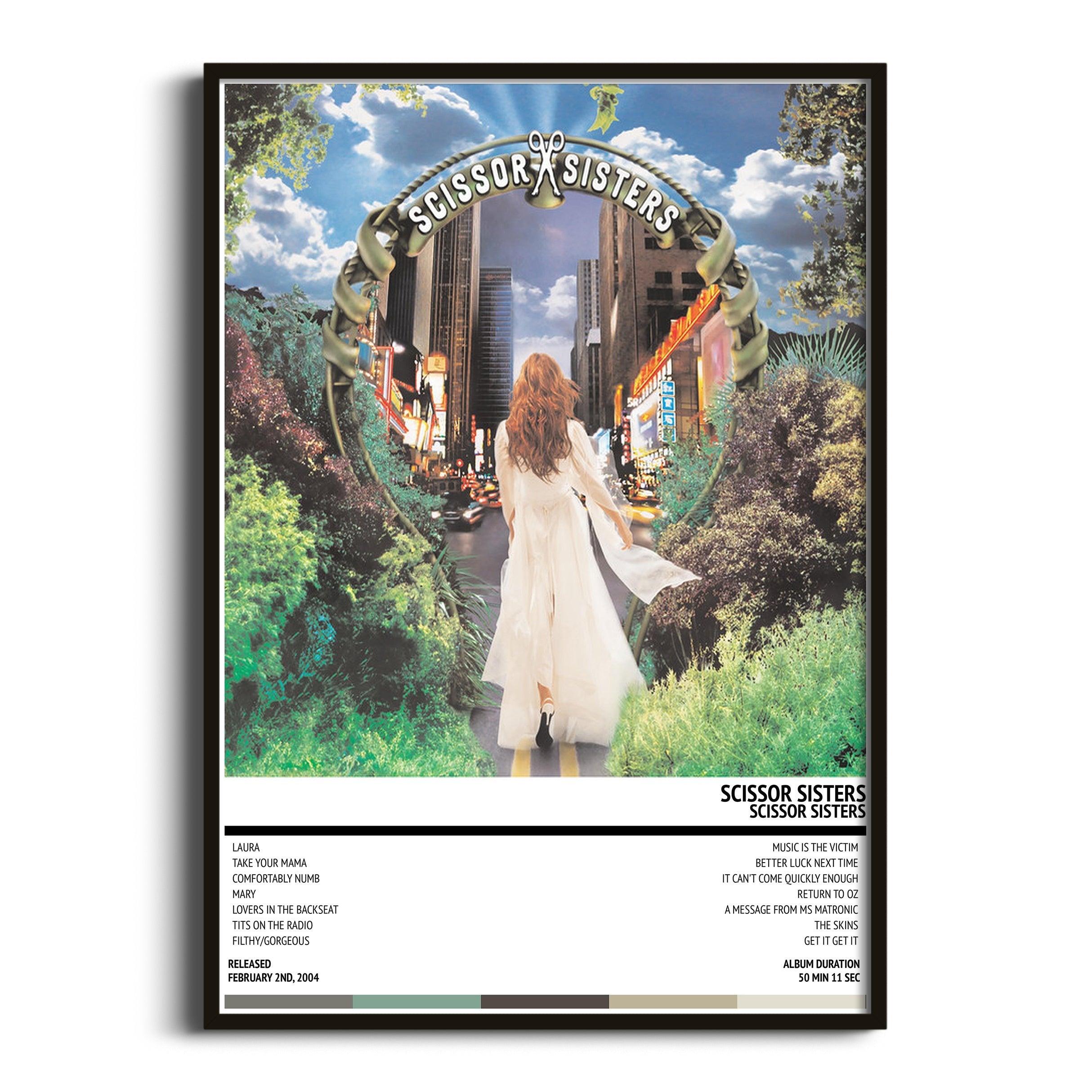 Scissor Sisters - Scissor Sisters (2004) Poster - Setlist