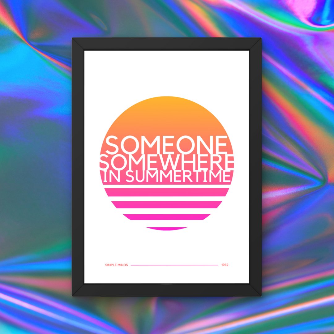 Simple Minds Someone Somewhere (In Summertime) Lyrics - Setlist