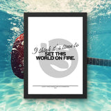 Slash ft. Myles Kennedy and The Conspirators World On Fire Lyrics - Setlist