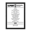 Slipknot Download Festival 2009 Replica Setlist - Setlist